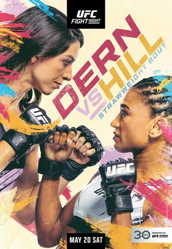 UFC Vegas 73: Dern vs. Hill Poster